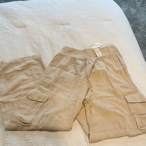 Aerie Light Tan cargo pants